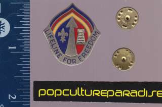 TASCOM EUROPE Military Army Pin DI DUI Badge Crest  