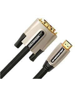 Monster Cable M1000DV HDMI to DVI HDTV Cable  Overstock