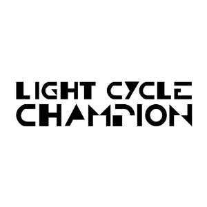  TRON Light Cycle Champion   Decal / Sticker: Sports 