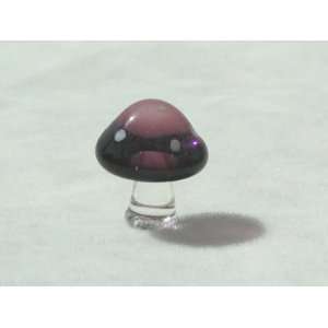    Collectibles Crystal Figurines Purple Mushroom 