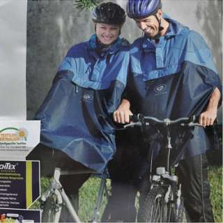 2012 Cycling Bicycle Bike Unisex Raincoat Rain Cape 2 Colours  