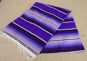 Mexican Southwest Zarape Serape Throw Blanket Rug  