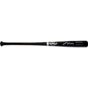 Jose Reyes Autographed Bat  Details Black Big Stick Baseball Bat 