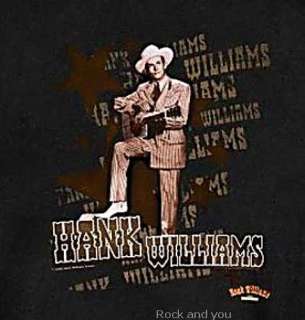HANK WILLIAMS Sr country rock rare T Shirt S M L XL NWT!!!  