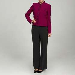 Calvin Klein Womens Petite 2 piece Pant Suit  