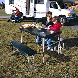Lifetime Lightweight Picnic style Camp Table  