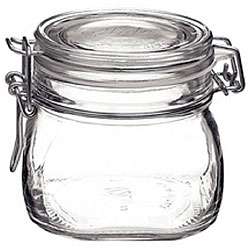   Italian Fido Glass .5 liter Canning Jars (Pack of 6)  