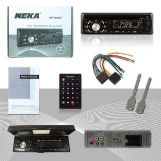 NEKA Car CD/ Player with Bluetooth & USB/SD Control  