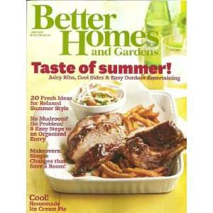  Better Homes and Gardens Magazine June 2011 Taste of 