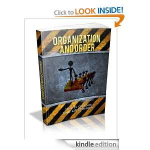Organization and Order Thomas Brown  Kindle Store