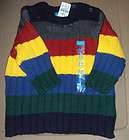 NWT The Childrens Place Sz 6 9 Months Multi Striped Col