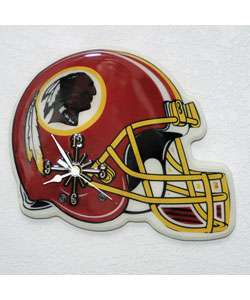 Washington Redskins Football Helmet Clock  Overstock