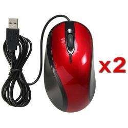 USB Optical Scroll Wheel Mouse (Pack of 2)  Overstock