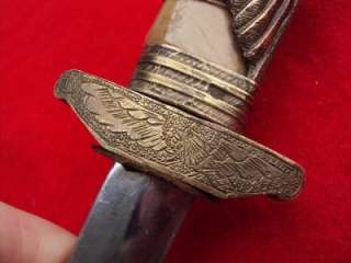 RARE WWII Chinese Air Force dress dagger Flying Tigers.  