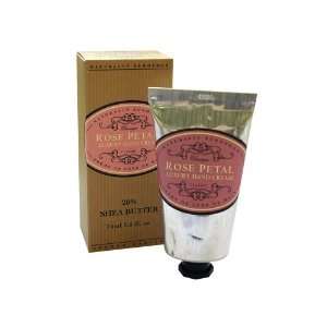  Naturally European Rose Petal Luxury Hand Cream, 20% Shea 