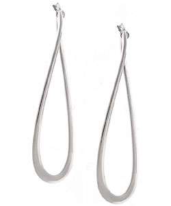 Sterling Silver Designer Long Dangle Earrings  