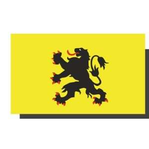  Flanders Traditional Province/Region Flags Patio, Lawn 