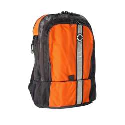 DadGear Retro Orange with Stripe Diaper Backpack  