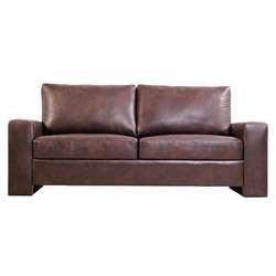 Jordie Brown Renu Leather Sofa  