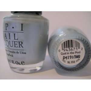   Opi Discontinue Color Cool in the Pool S58 Very Hard to Find: Beauty