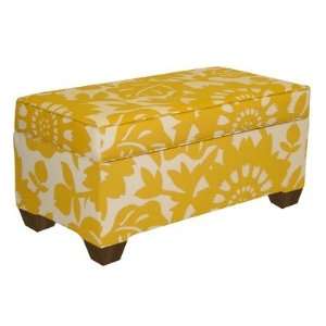  Upholstered Storage Bench Color Sungold