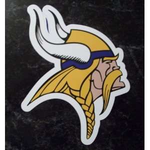  Minnesota Vikings Team Logo NFL Car Magnet: Sports 