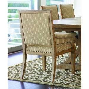  Furniture Rough Luxe 045637 Luxe Dining Arm Chair: Furniture & Decor