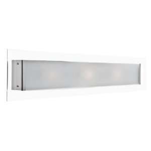  Piazzo 3 Light Cut Glass Wall Fixture: Home Improvement