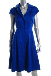 Jones New York Dress NEW Blue Casual Stretch Sale 10  