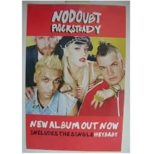  No Doubt Poster Band Shot Hey Baby Gwen Stefani: Home 