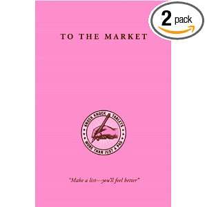  Knock Knock To The Market Tablet, 100% Recycled Paper 