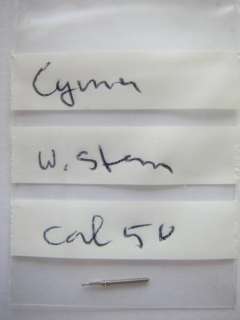Cyma winding stem watch part N.O.S. caliber 50  