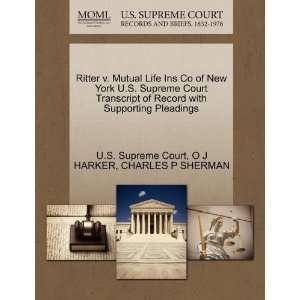  Ritter v. Mutual Life Ins Co of New York U.S. Supreme Court 