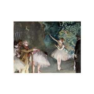 Edgar Degas   Repetition De Ballet Giclee:  Home & Kitchen
