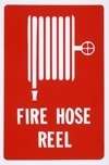 Fire Hose Reel Sign  standard  