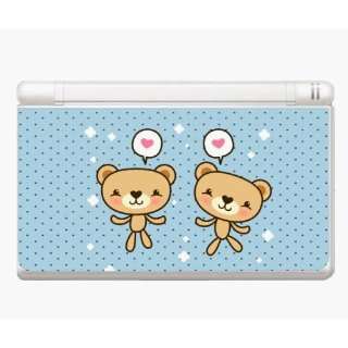  Nintendo DS Lite Skin   Valentines Bear Couple 