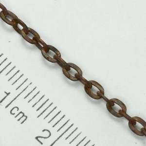  2mm Oxidized Copper Cable Chain Arts, Crafts & Sewing