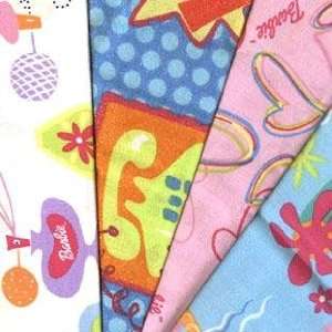  Barbie Fat Quarter Pack By The Assortment Arts, Crafts 