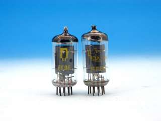EF86 RFT TUBES MATCHED PAIR  