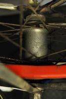Vintage Schwinn Black Phantom balloon tire bicycle bike skiptooth! red 
