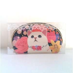  Jetoy Bang Bang Cat Kitty Flower Pouch Bag