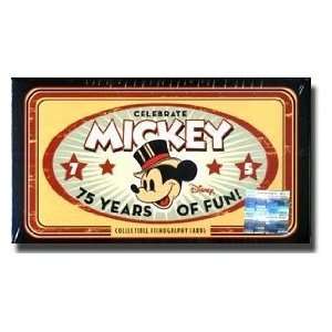  Deck   Mickey Mouse   Celebrate 75 Years of Fun   75th Anniversary 