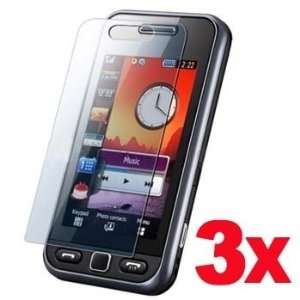  3x Clear Screen Protector Film for Samsung S5230 S5233 