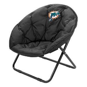 Miami Dolphins NFL Dish Chair: Sports & Outdoors