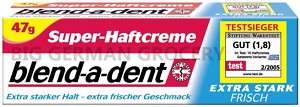 BLEND A DENT   Denture Adhesive   extra strong  