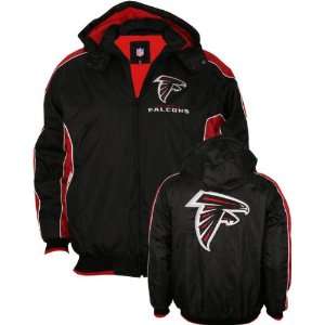 Atlanta Falcons Full Zip Hooded Parka Jacket  Sports 