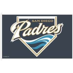 San Diego Padres MLB 3x5 Banner Flag (36x60):  Sports 