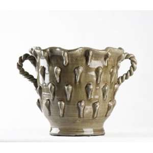  Handcrafted Earthenware Textured Bowl   Medium