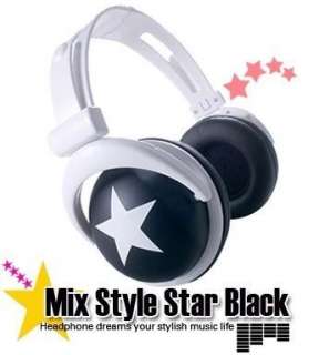 Mix Style 3.5mm Stereo Earphone Headphone For MP3 PC CD  