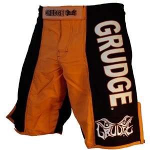  Fight Wear Aggressive Orange MMA Shorts (Size34)